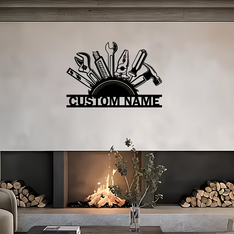 Custom Metal Tool Wall Art - P – Workshop Tools And Names Bewertung und Preis