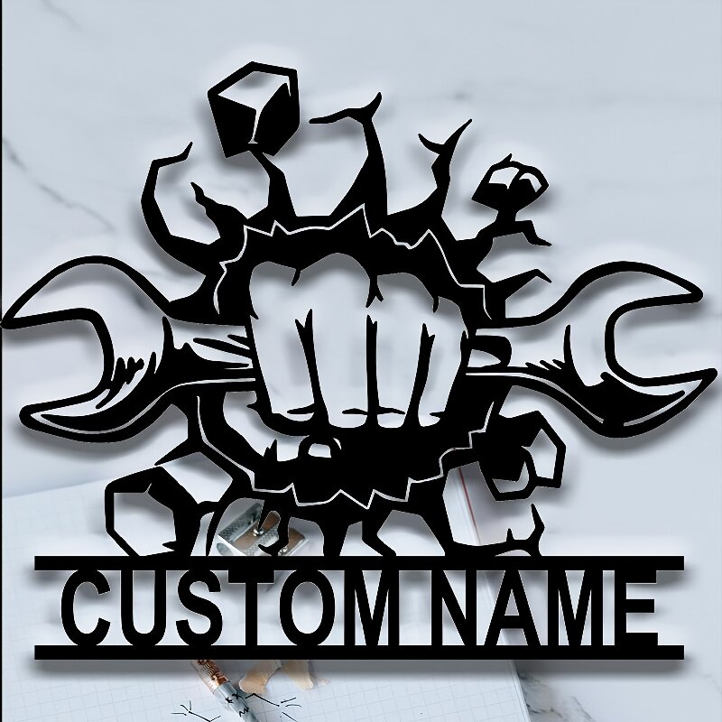 Customizable Metal Workshop Wa – Workshop Tools And Names Bewertung und Preis